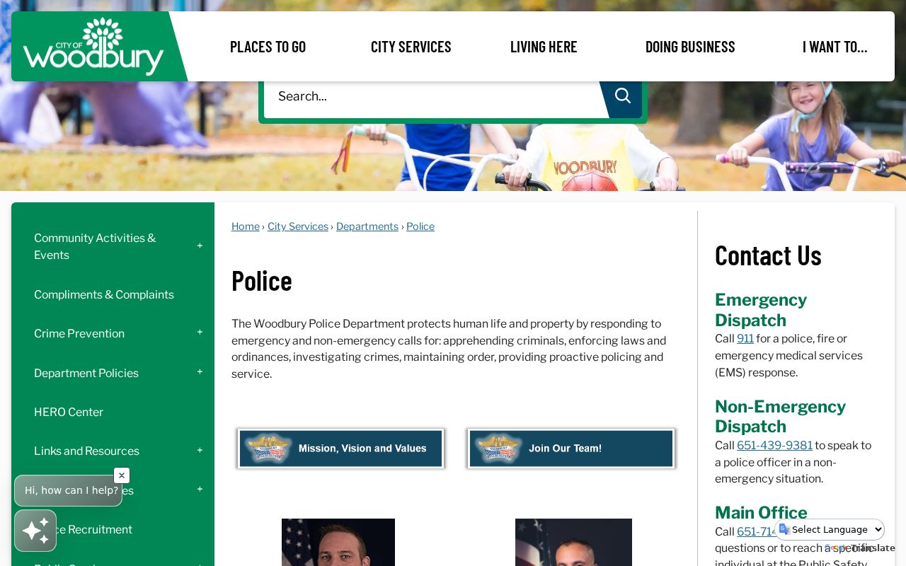 Washington County warrant records city police page covering administrative citations and local reports